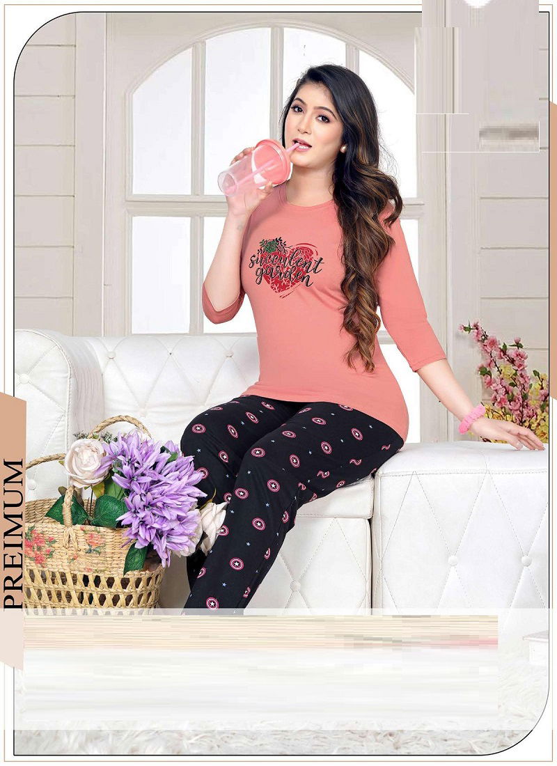 Summer Special Vol 2558 Hosiery Cotton Night Suit
